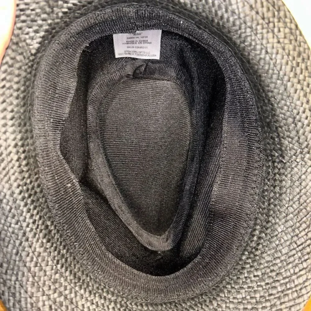 Toddler black bucket hat